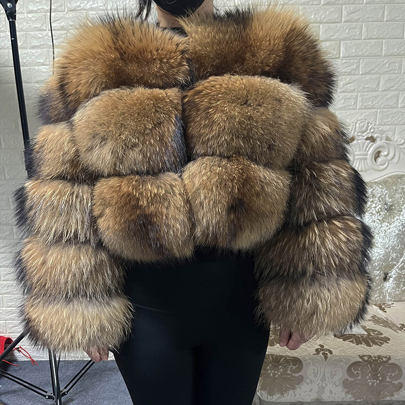 Winter Clothing Essentials - Plus size topos de pele marrom
