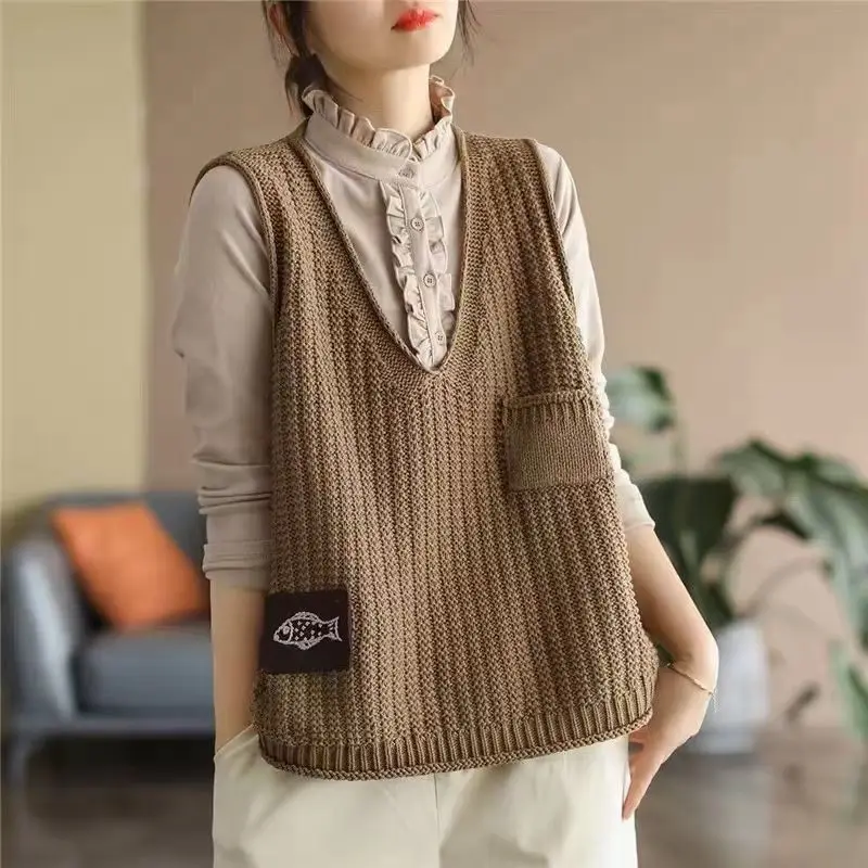 Winter Clothing Trends 2026 - Em Oferta: Colete Feminino de Tricô
