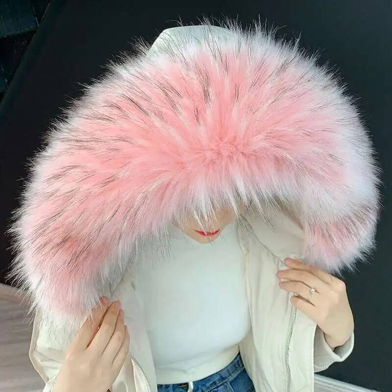 Winter Clothing Essentials - Gola de pele sintética destacável extra