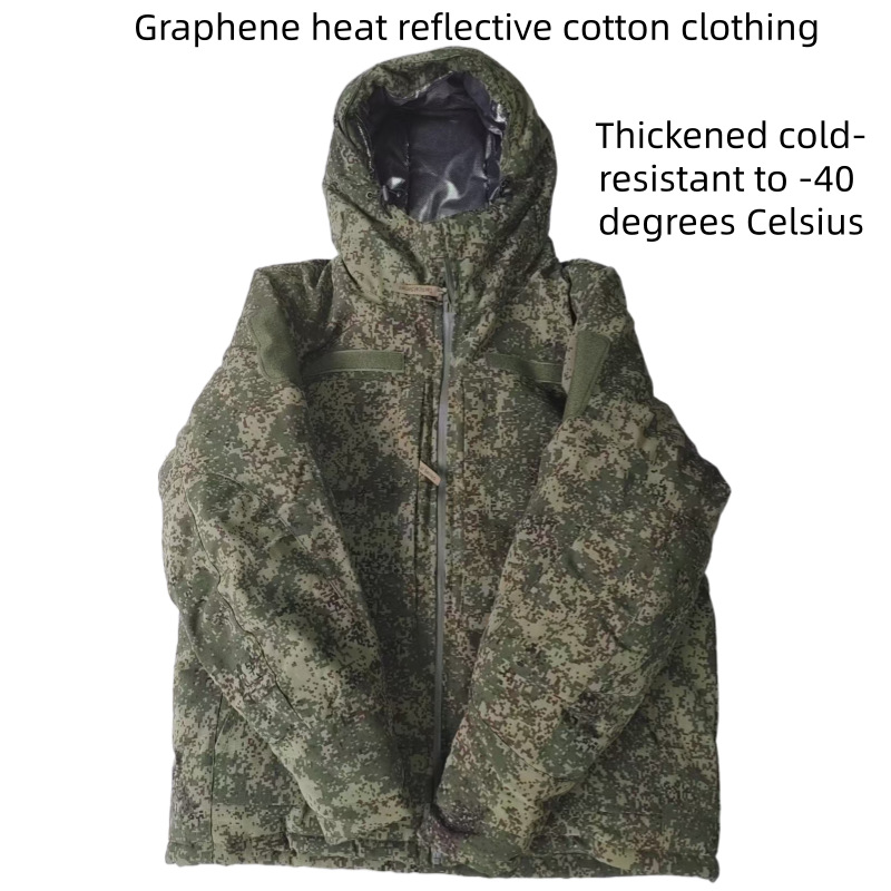 Winter Clothing Essentials - Jaqueta de algodão tática russa, à