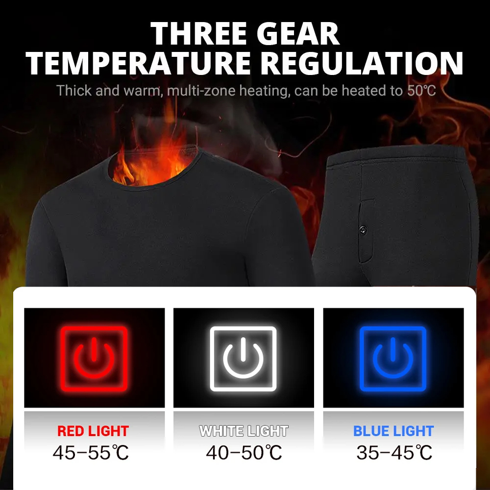 Roupa interior aquecida 28 áre - Winter Clothing Hiking avaliação e preço