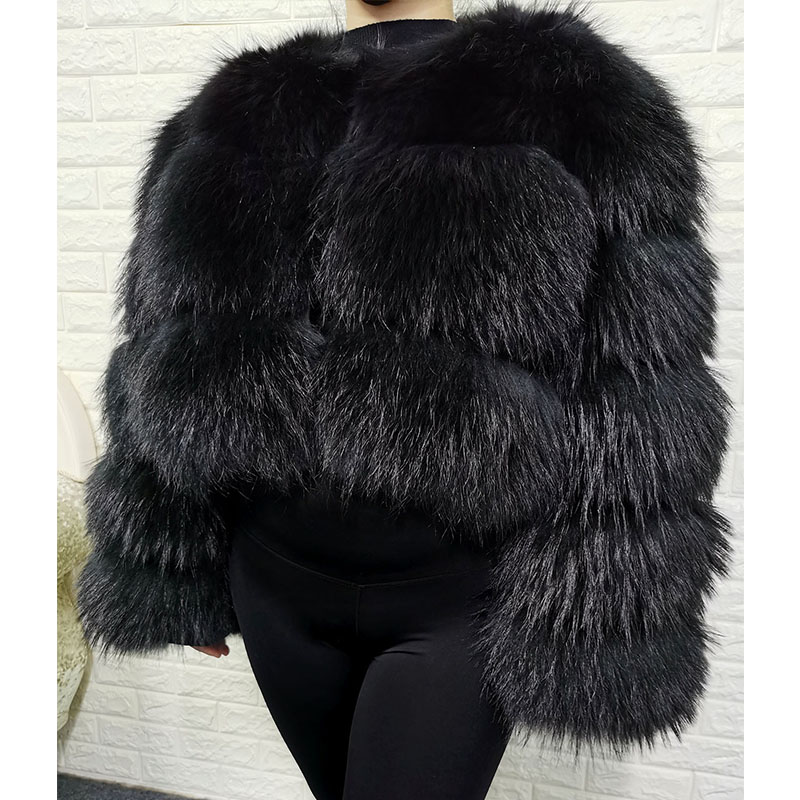 Plus size topos de pele marrom - Winter Clothing Essentials avaliação e preço
