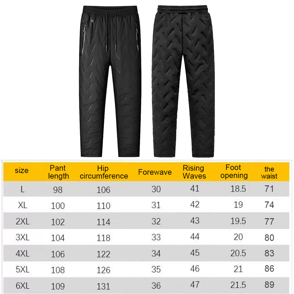 Calças térmicas elétricas unis - Winter Clothing Hiking avaliação e preço
