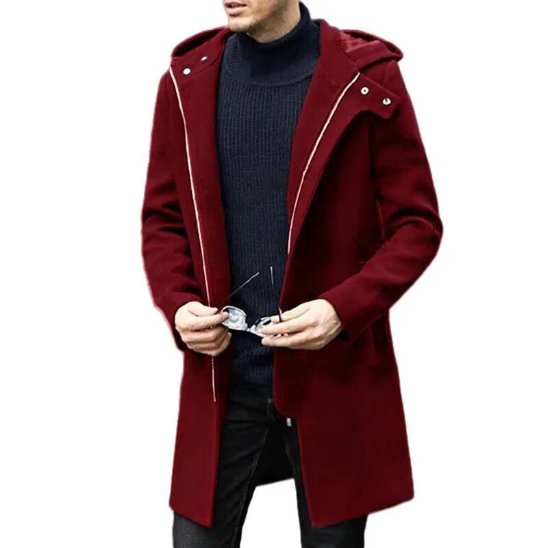 Casaco de Lã Masculino Outono  - Winter Clothing Taiwan avaliação e preço