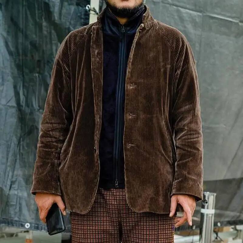 Jaquetas Masculinas de Veludo  - Winter Clothing Taiwan avaliação e preço