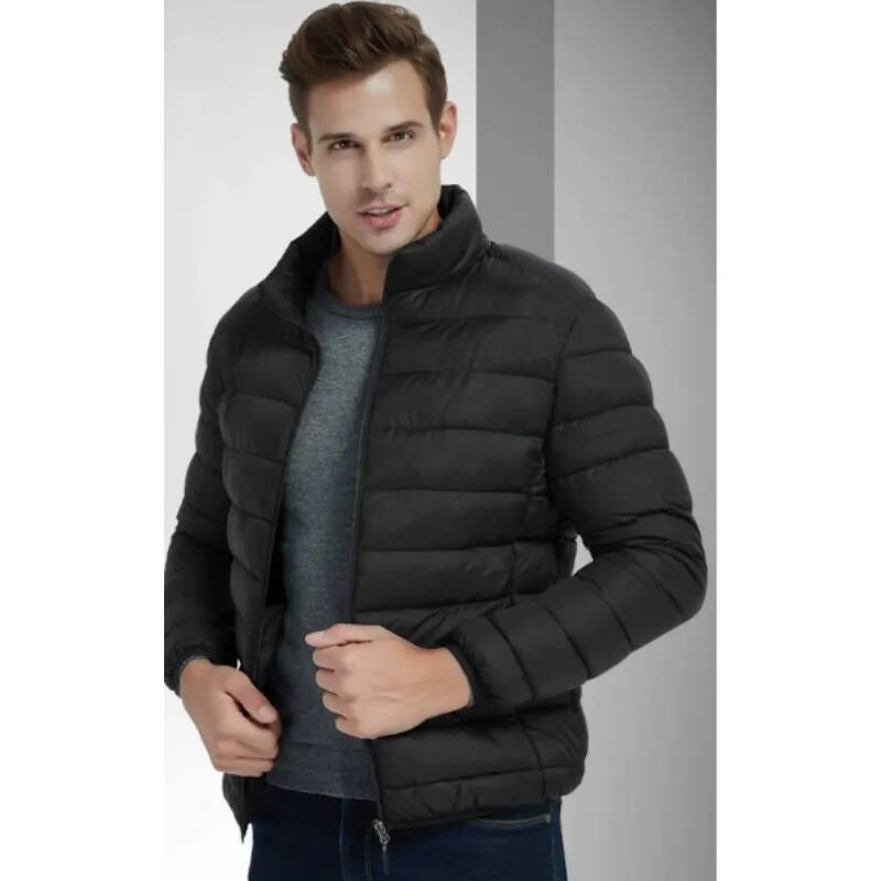 Casaco Parka Casual com Gola A - Winter Clothing Taiwan avaliação e preço