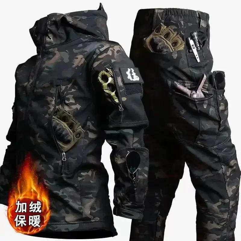 Conjunto de treino de veludo m - Winter Clothing Hiking avaliação e preço