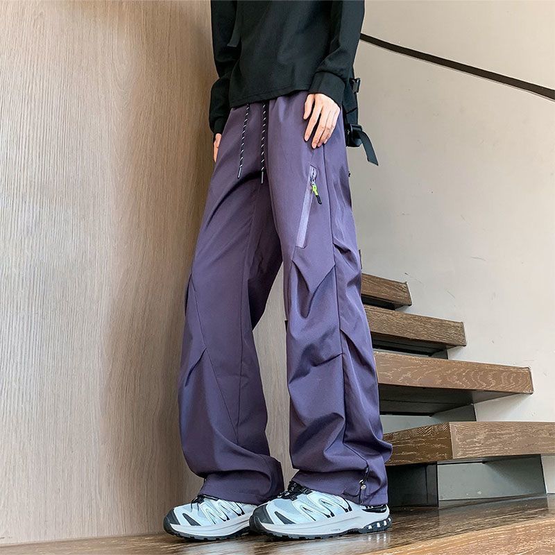 Calças Masculinas Plissadas Ou - Winter Clothing Hiking avaliação e preço