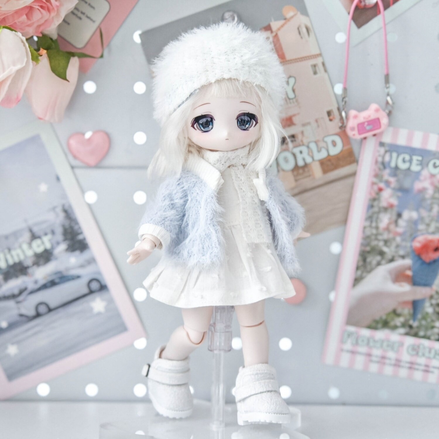 Roupas para Boneca BJD Bonnie  - Winter Clothing Options avaliação e preço