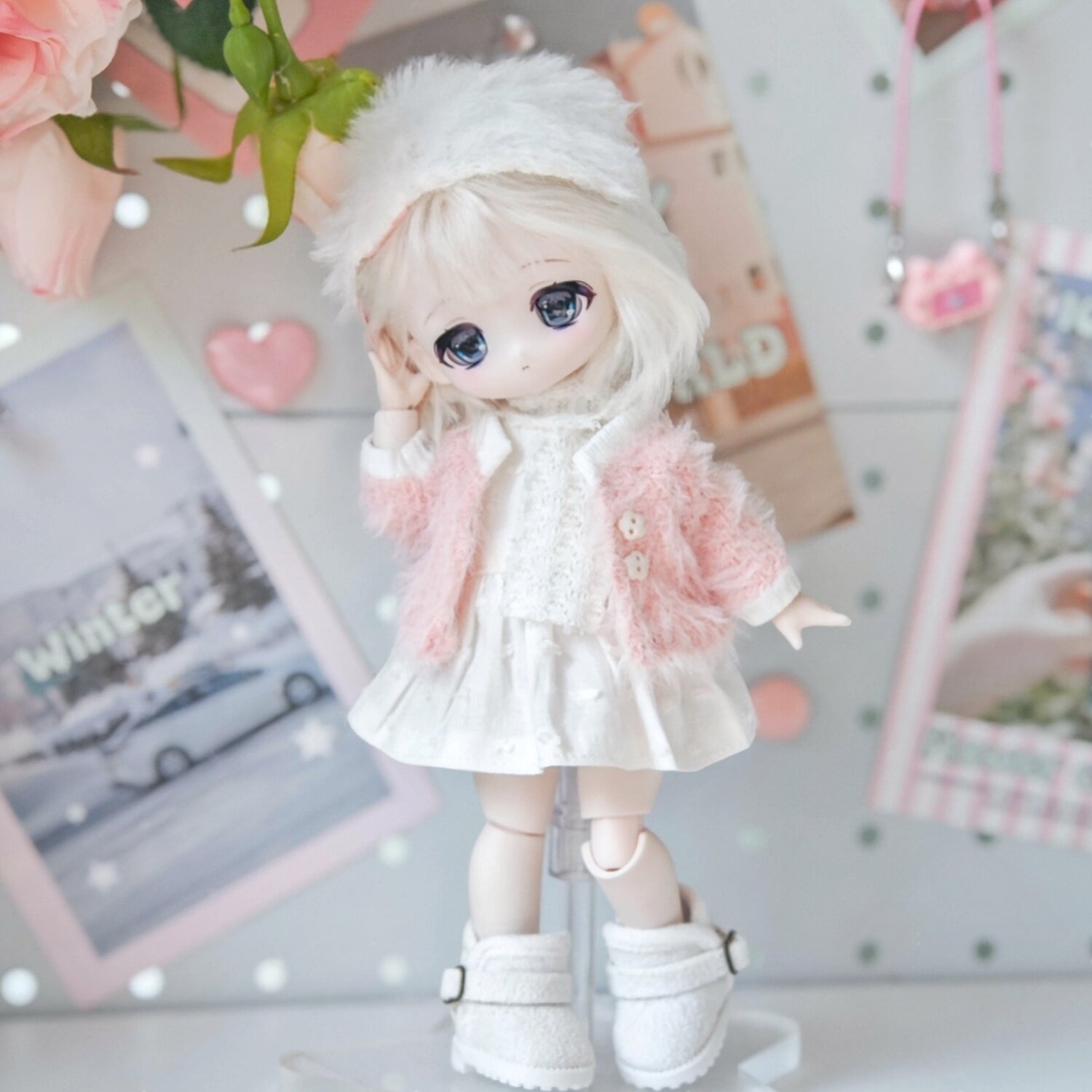 Roupas para Boneca BJD Bonnie  - Winter Clothing Options avaliação e preço