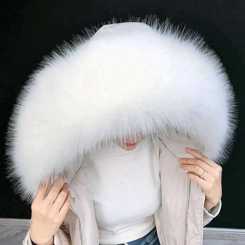 Gola de pele sintética destacá - Winter Clothing Essentials avaliação e preço