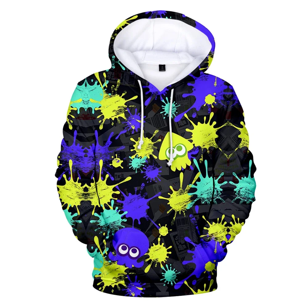 Splatoon 3 jogo unissex manga  - Winter Clothing Game avaliação e preço