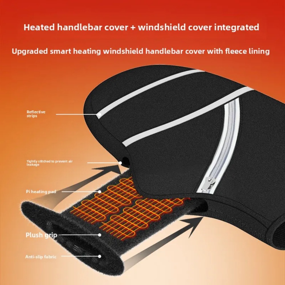 Capa para guidão de motociclet - Heated Gloves Electric avaliação e preço