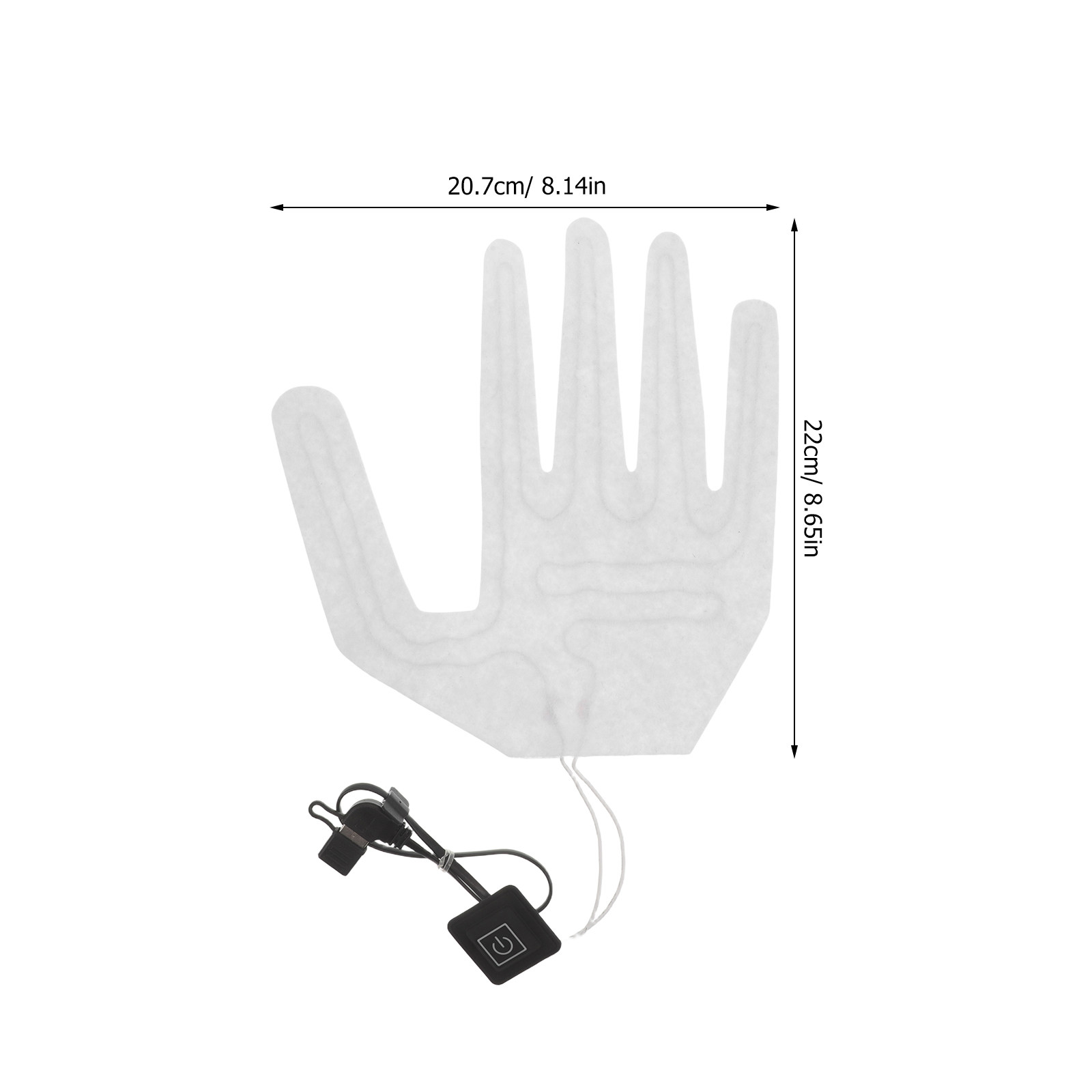 2 Peças de Placa de Aqueciment - Heated Gloves Electric avaliação e preço
